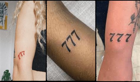 what does the 777 tattoo mean
